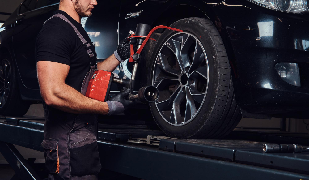 Lexus LS 600 – regeneracja amortyzatorów pneumatycznych krok po kroku